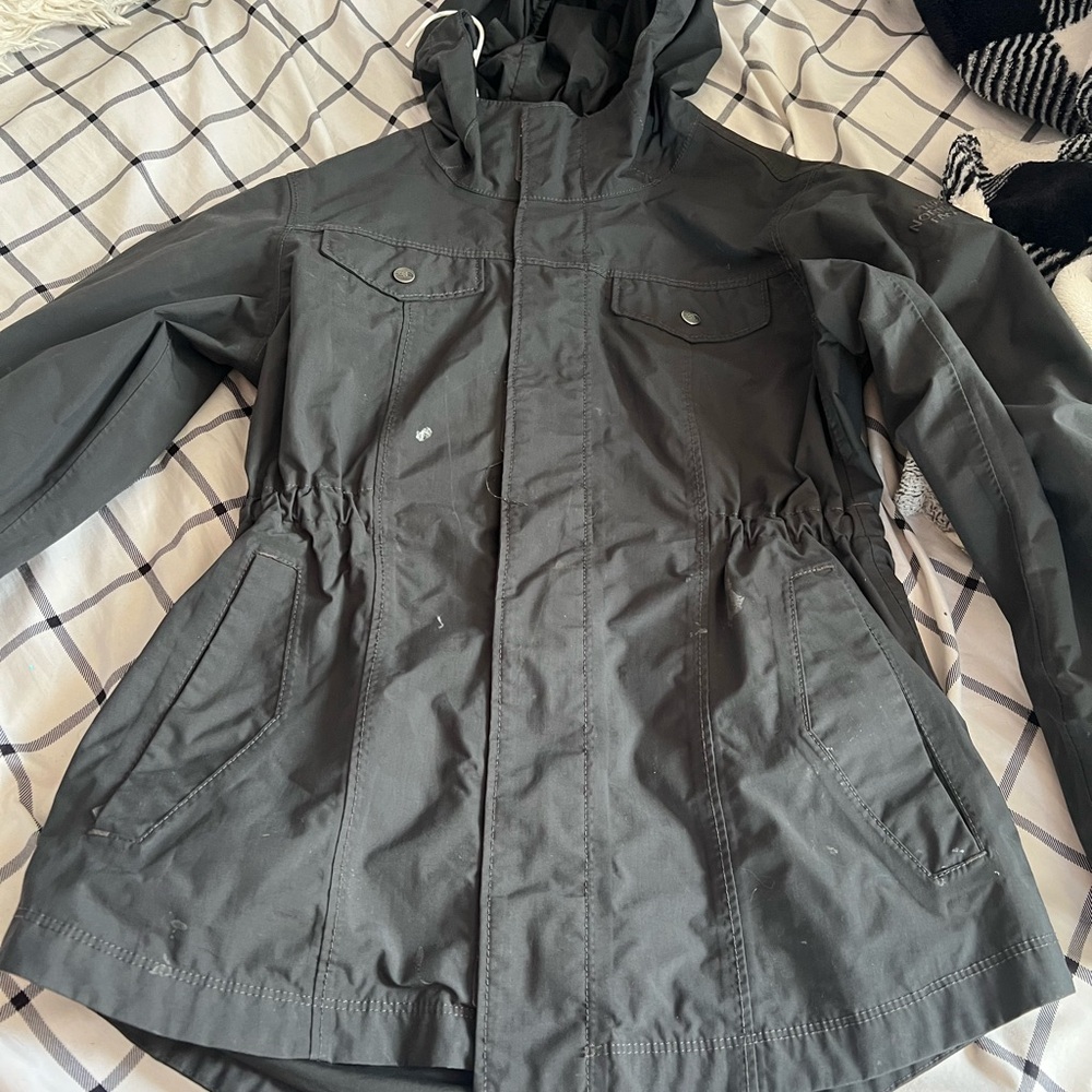 The North Face Charcoal Hooded Jacket